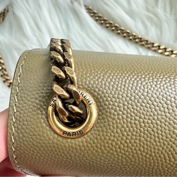 Saint Laurent Kate Small Crossbody In Grain made in Italy. - Picture 6 of 9